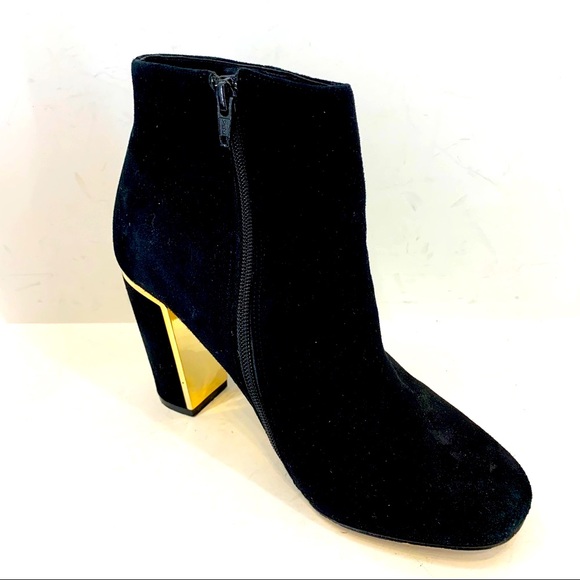 DUNES London Women’s Head Over Heels Perly Block Heel Ankle Boots Size 10 - Picture 8 of 16